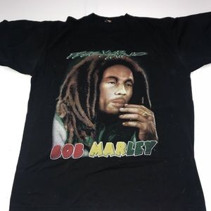Vintage bob Marley rap tee